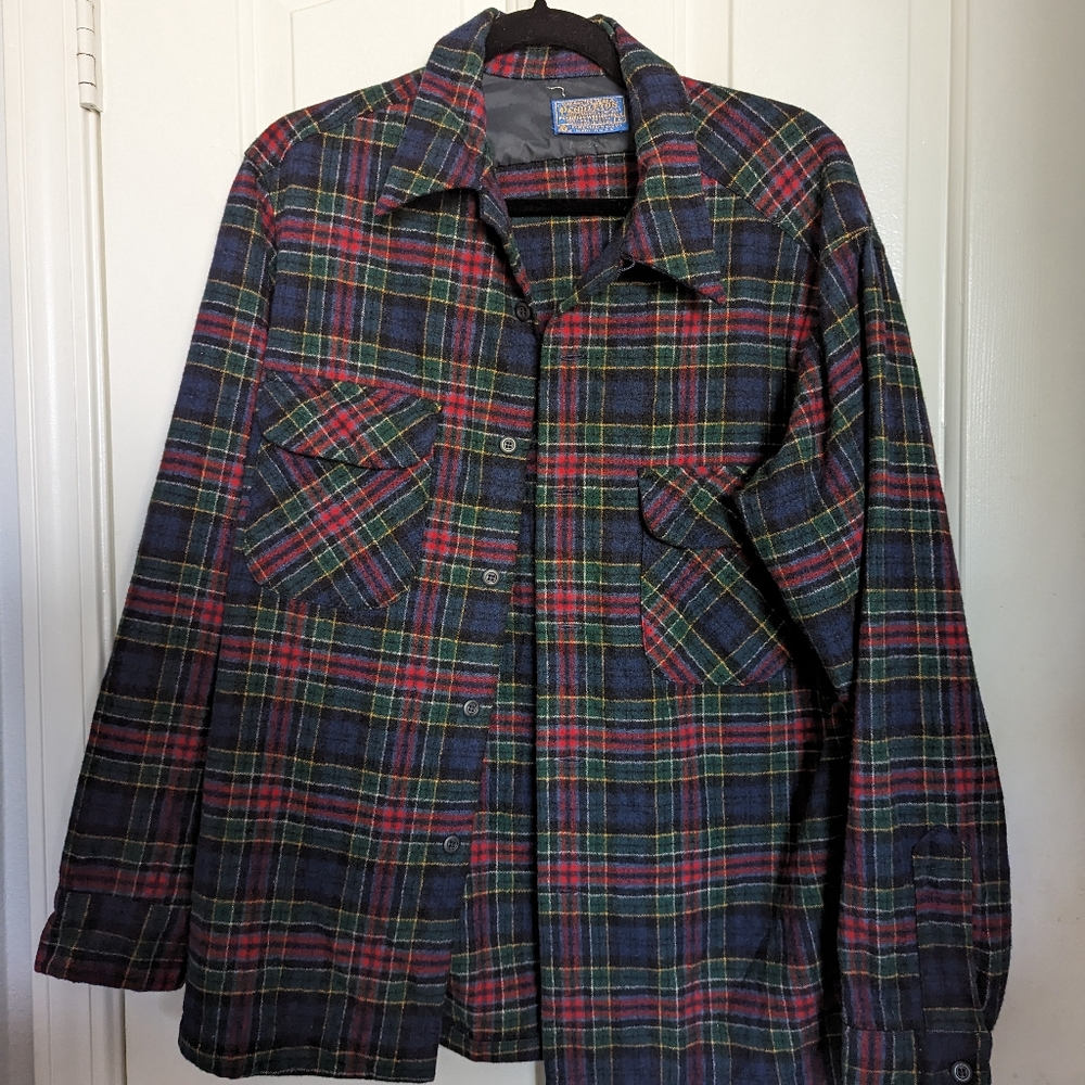 Pendleton plaid button down shirt